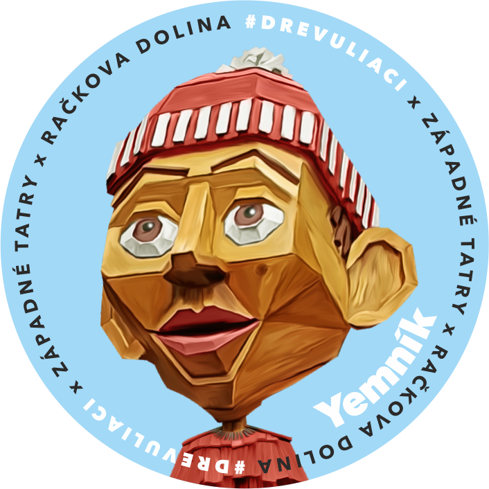 Yemník tvrdohlavý turista Drevuliaci Úzka dolina